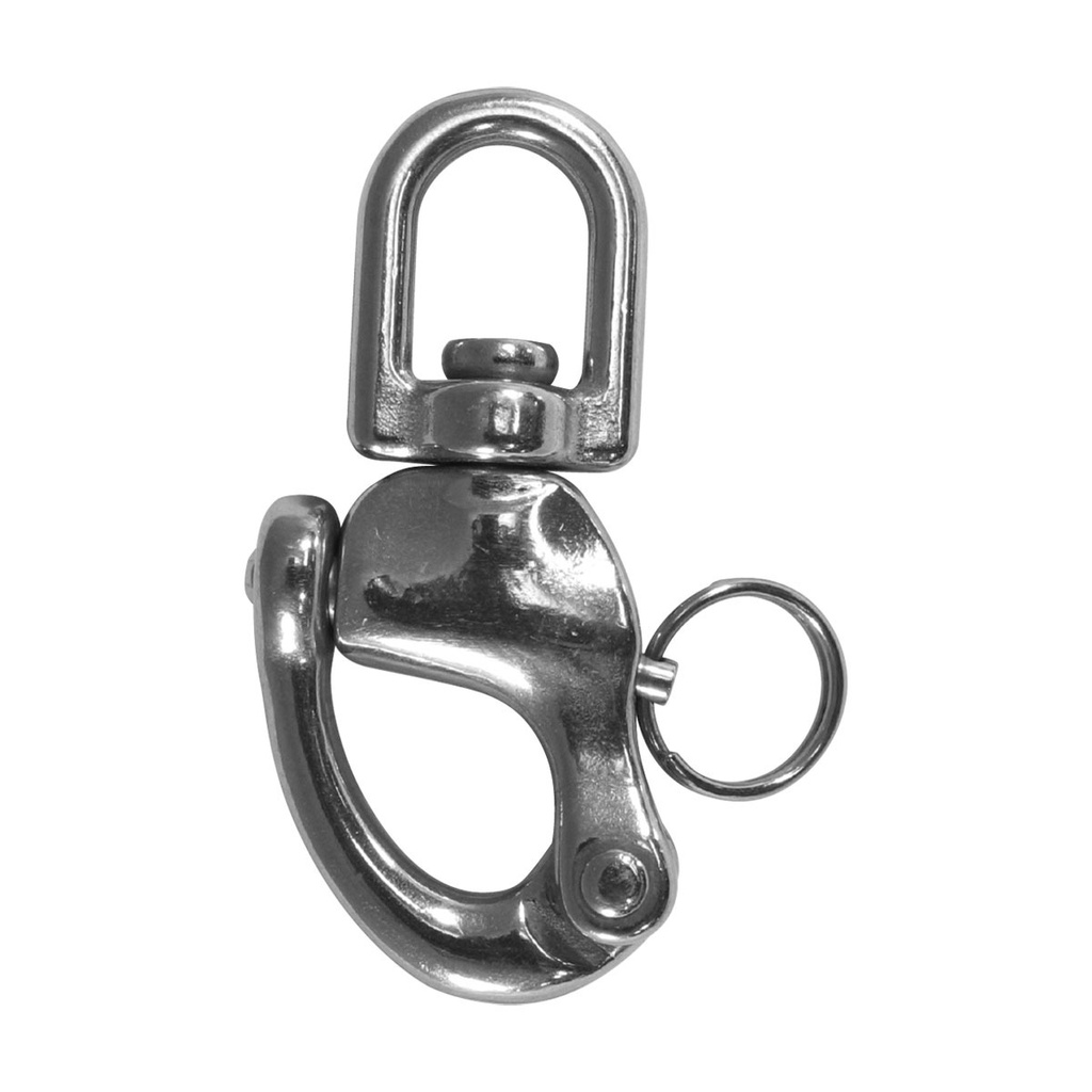 [164242-BLA] BLA STAINLESS STEEL SWIVEL SNAP SHACKLE G316 70MM (164242)
