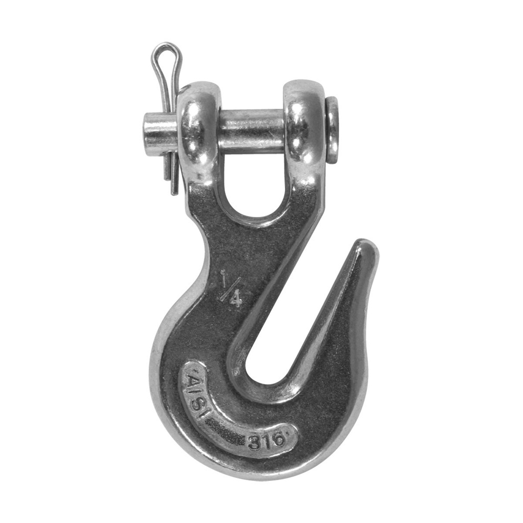 [164306-BLA] BLA stainless steel clevis grab hook grade 316 3/8" (164306)