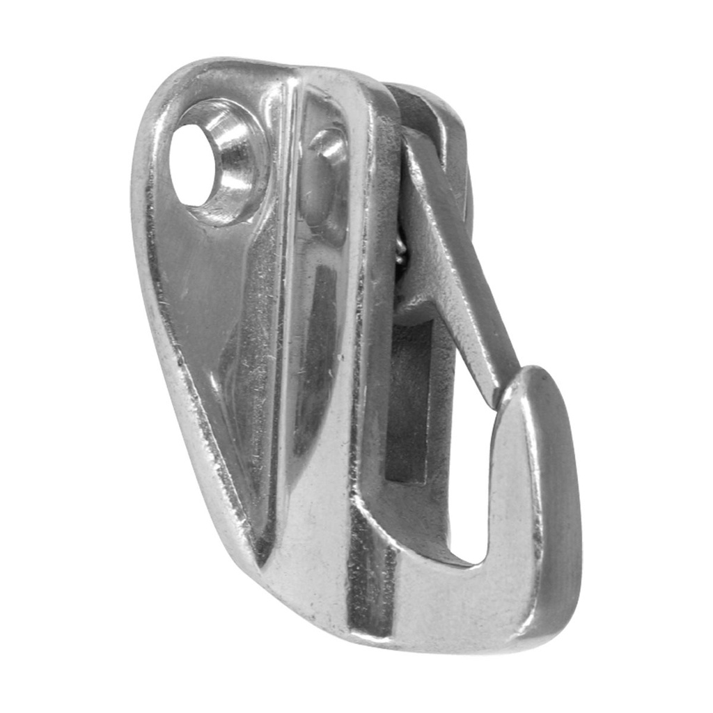 [164432-BLA] MARINE TOWN S/STEEL BULKHEAD MOUNT SNAP HOOK G316 42MM X29MM (164432)