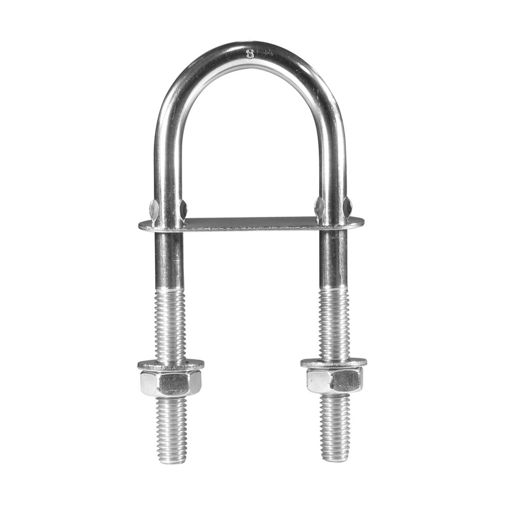 [165006-BLA] BLA stainless steel U-bolt grade 304 47 mm M8 (165006)