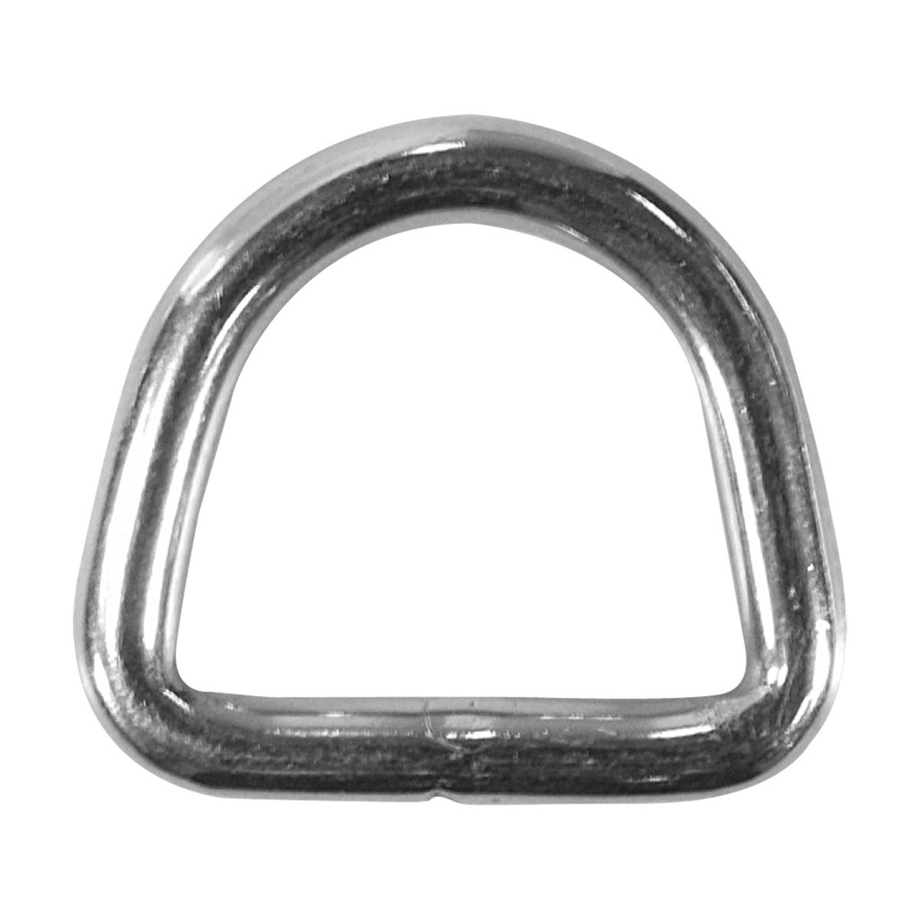 [165225-BLA] BLA stainless steel D ring grade 304 5 mm x 25 mm (165225)