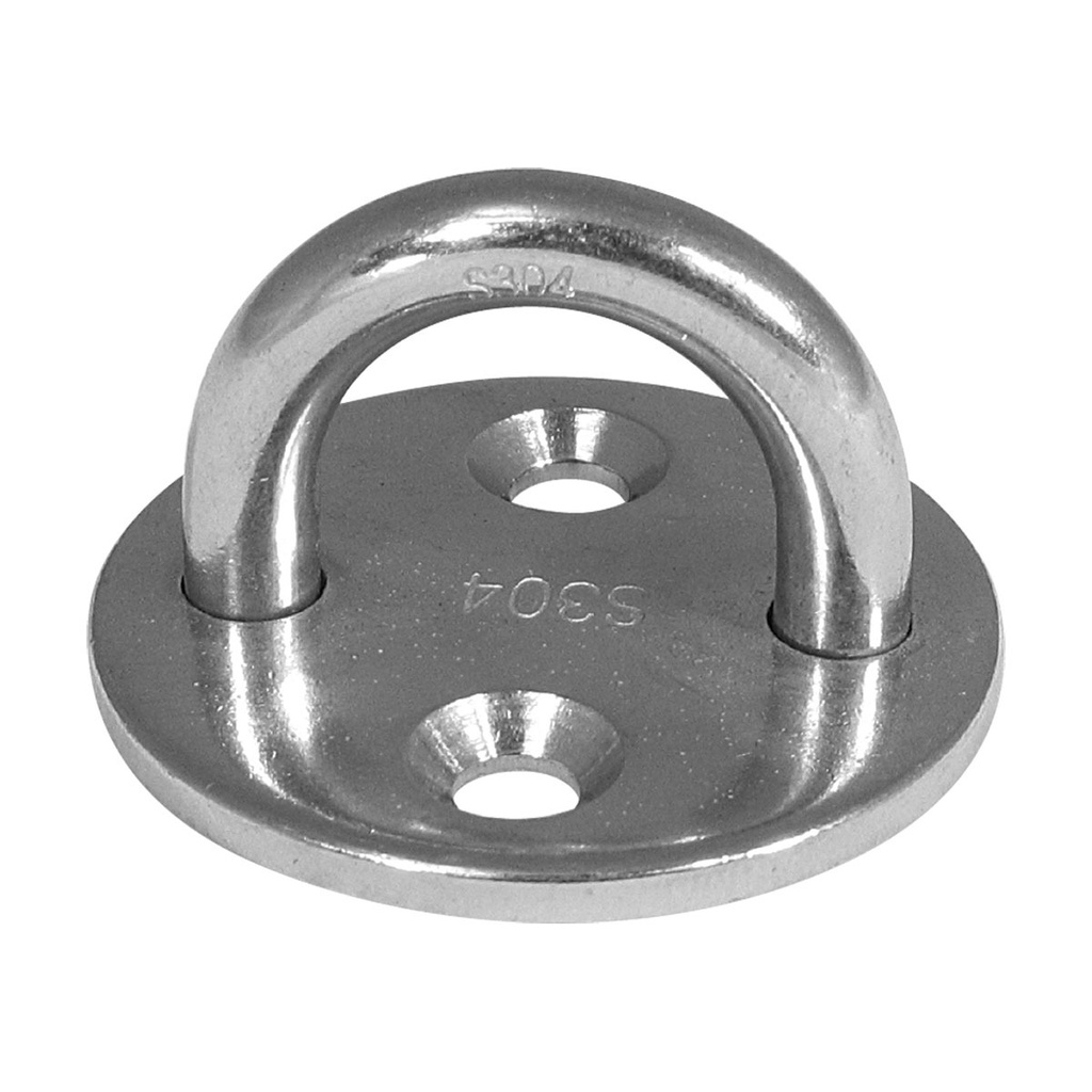 [165308-BLA] BLA ROUND STAINLESS STEEL PAD EYE G304 8MM X 50MM (165308)