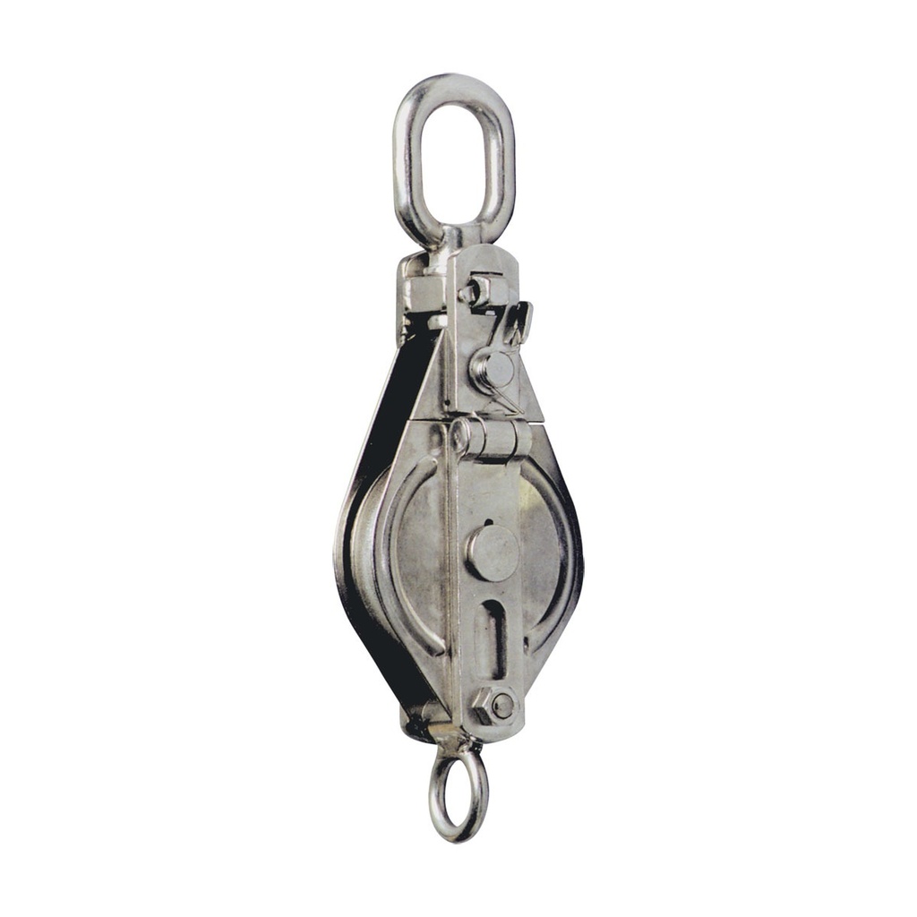 [166616-BLA] BLA S/STEEL SNATCH BLOCK BECKET/SWIVEL 16X100MM S STEEL (166616)
