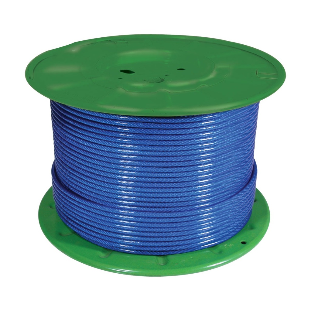 [167010-BLA] BLA STEERING CABLE 3MM GALVANISED PVC COVERED 150M (167010)