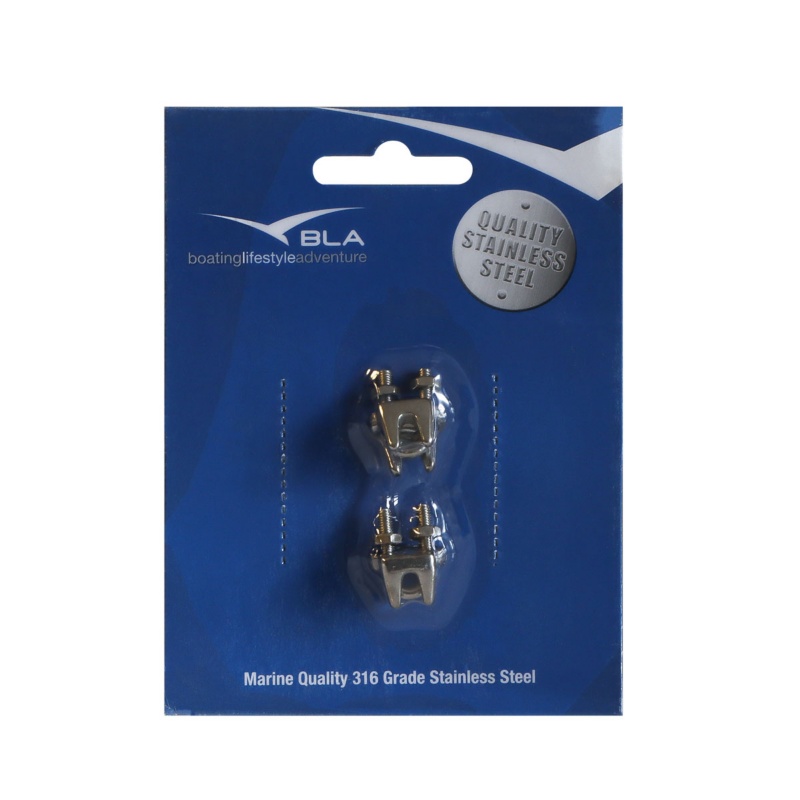 [162032P2-BLA] BLA STAINLESS STEEL WIRE ROPE GRIP G316 2MM PACK 2 (162032P2)