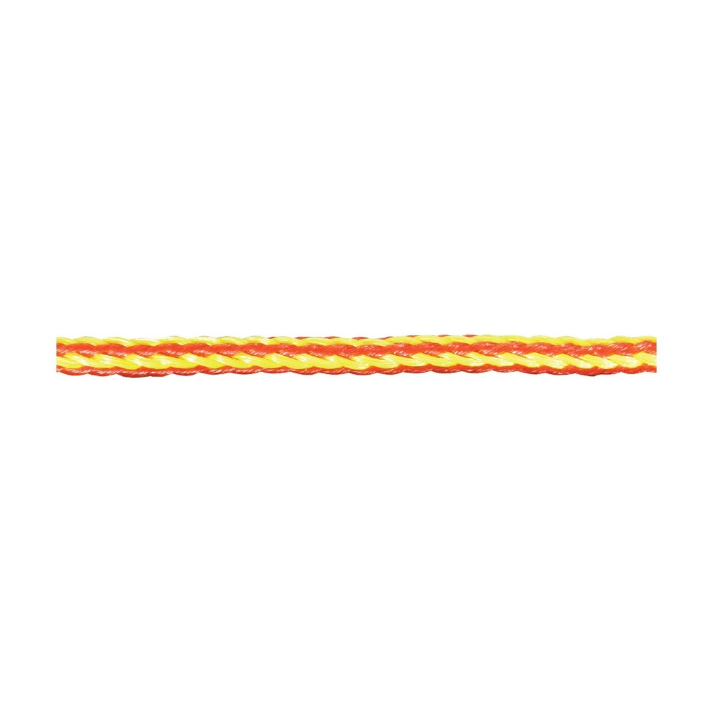 [353713-BLA] TREM SKI HOLLOW BRAID ROPE 6MMX200M RED/YELLOW (353713)