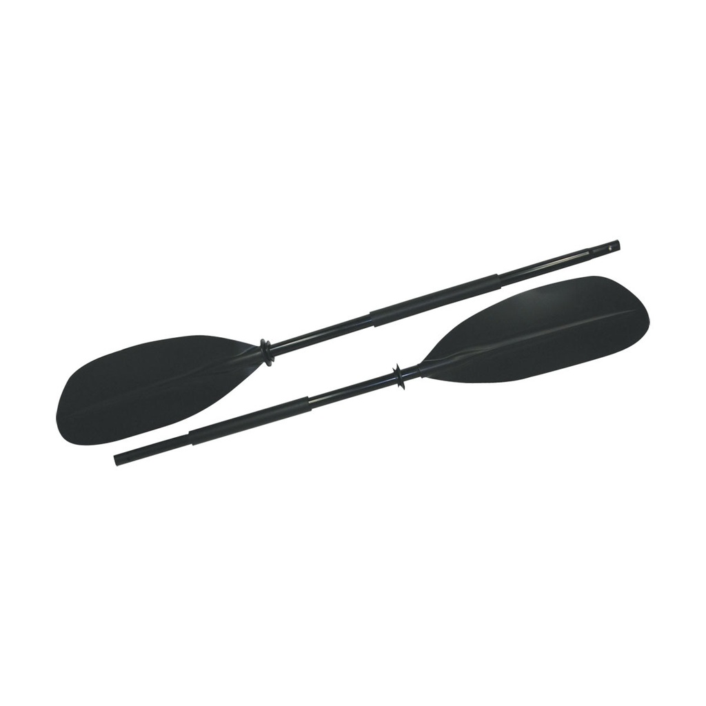 [221049-BLA] BLA KAYAK DOUBLE ENDED TWO PIECE PADDLE HEAVY DUTY BLACK (221049)