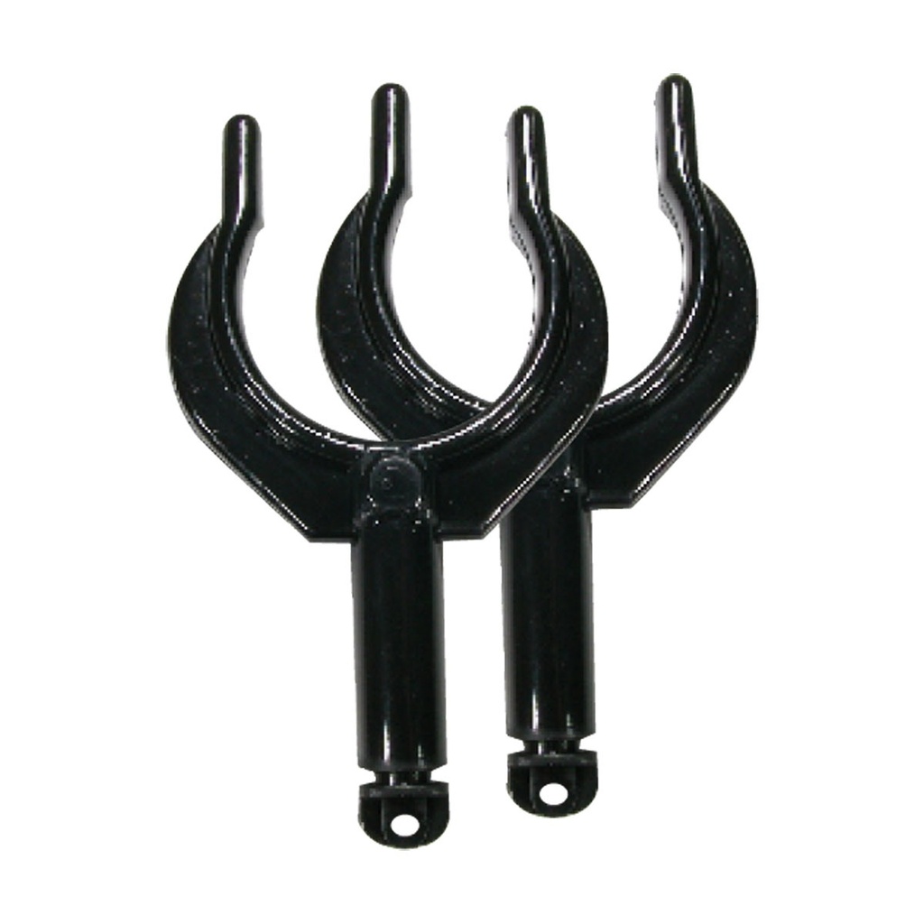 [221090-BLA] BLA BLACK NYLON ROWLOCK 17MM SHAFT PAIR (221090)