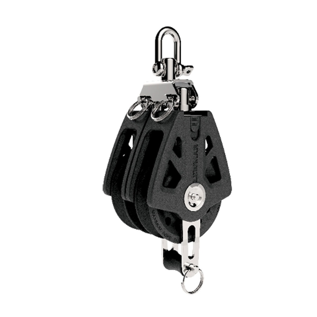 [420308-BLA] LEWMAR SYNCHRO DOUBLE BECKET BLOCK 50MM (420308)