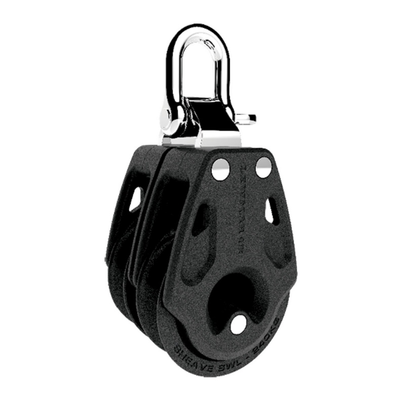 [420532-BLA] LEWMAR CONTROL DOUBLE BLOCK 30MM (420532)