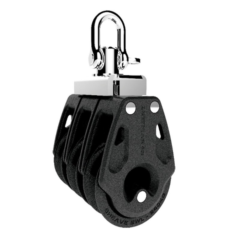 [420554-BLA] LEWMAR CONTROL TRIPLE BLOCK 40MM (420554)