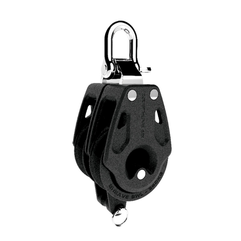 [420558-BLA] LEWMAR CONTROL DOUBLE BECKET BLOCK 40MM (420558)