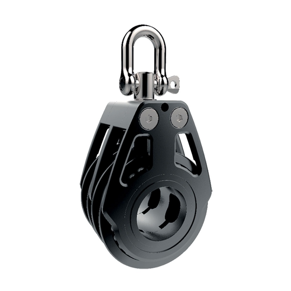 [420582-BLA] Lewmar racing block 60 mm double (420582)