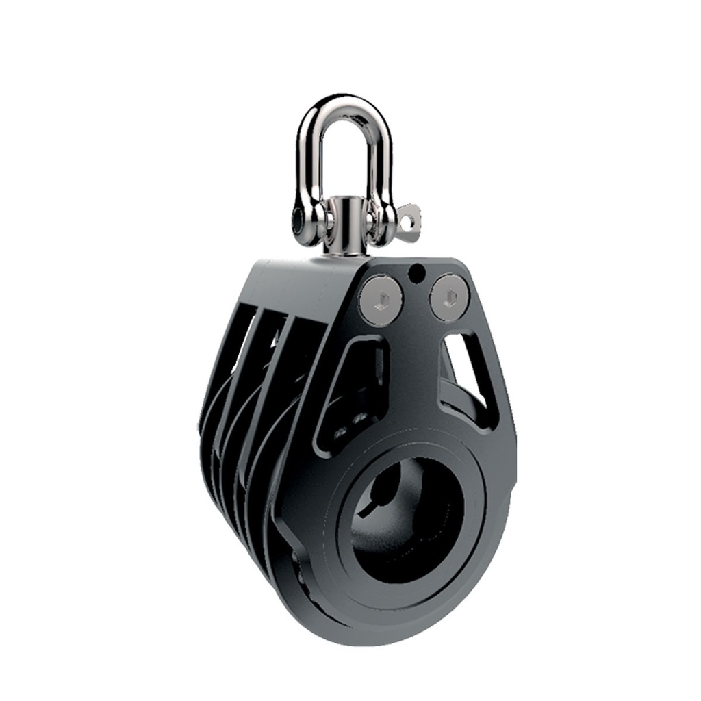 [420594-BLA] LEWMAR RACING BLOCK 80MM TRIPLE (420594)
