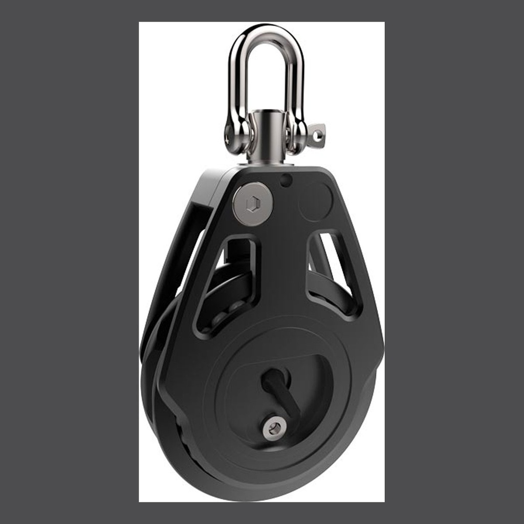 [420597-BLA] Lewmar racing block 80 mm single/ratchet (420597)