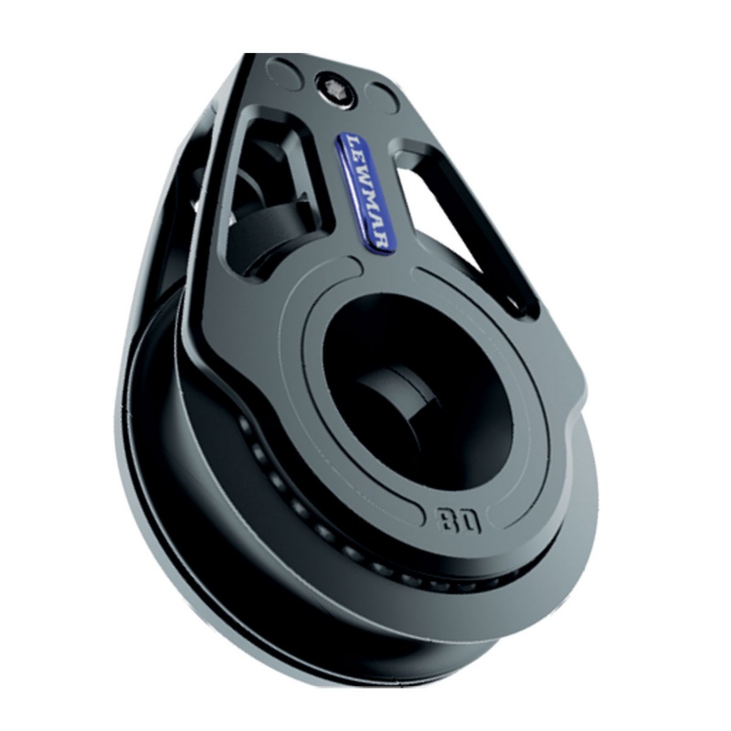 [420644-BLA] Lewmar high load racing footblock 105 mm (420644)
