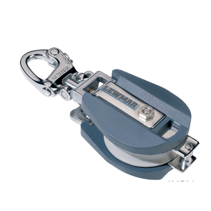 [420706-BLA] LEWMAR OCEAN SNATCH BLOCK 80MM DELRIN SHEAVE (420706)