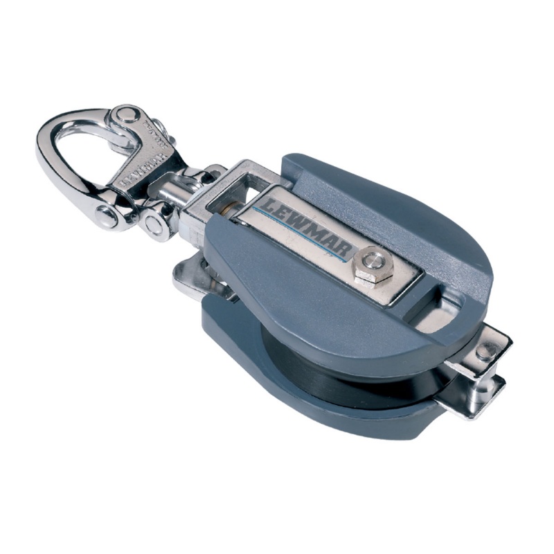 [420708-BLA] Lewmar Ocean snatch block 80 mm aluminium sheave (420708)