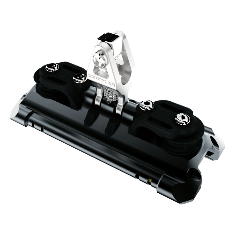 [421046-BLA] Lewmar mainsheet car Torlon ball upstand 1 pair control line sheave size 1 (421046)