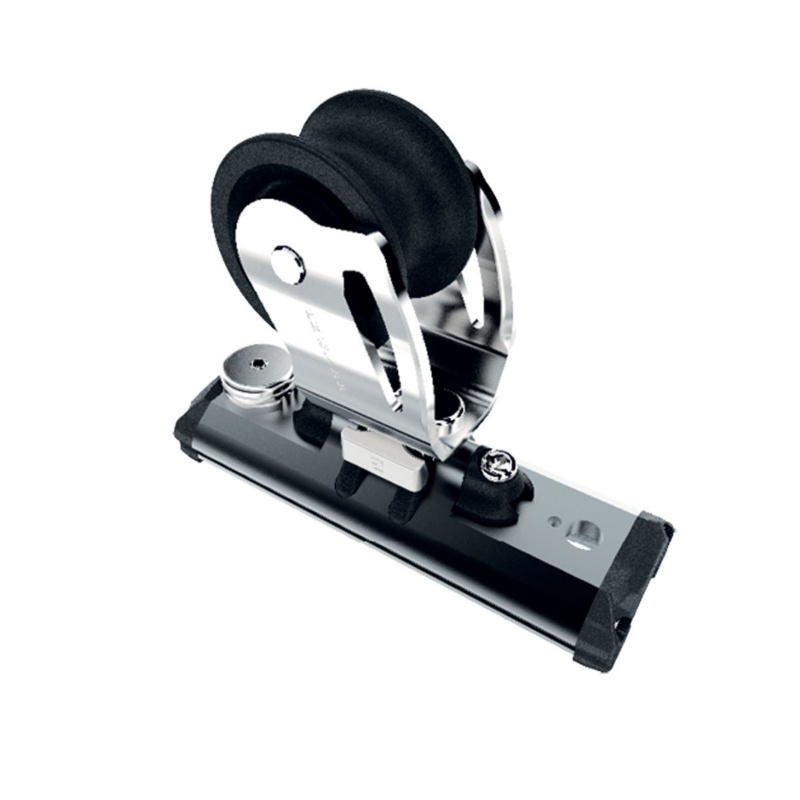 [421214-BLA] Lewmar NTR slide rod genoa car with plunger stop size 1 (421214)