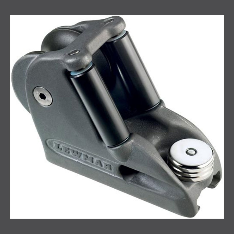 [421240-BLA] Lewmar genoa t track tri roller genoa car (421240)