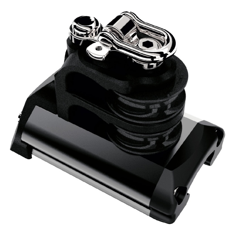 [421258-BLA] Lewmar NTR end stop with double control line sheaves & becket size 1 (421258)