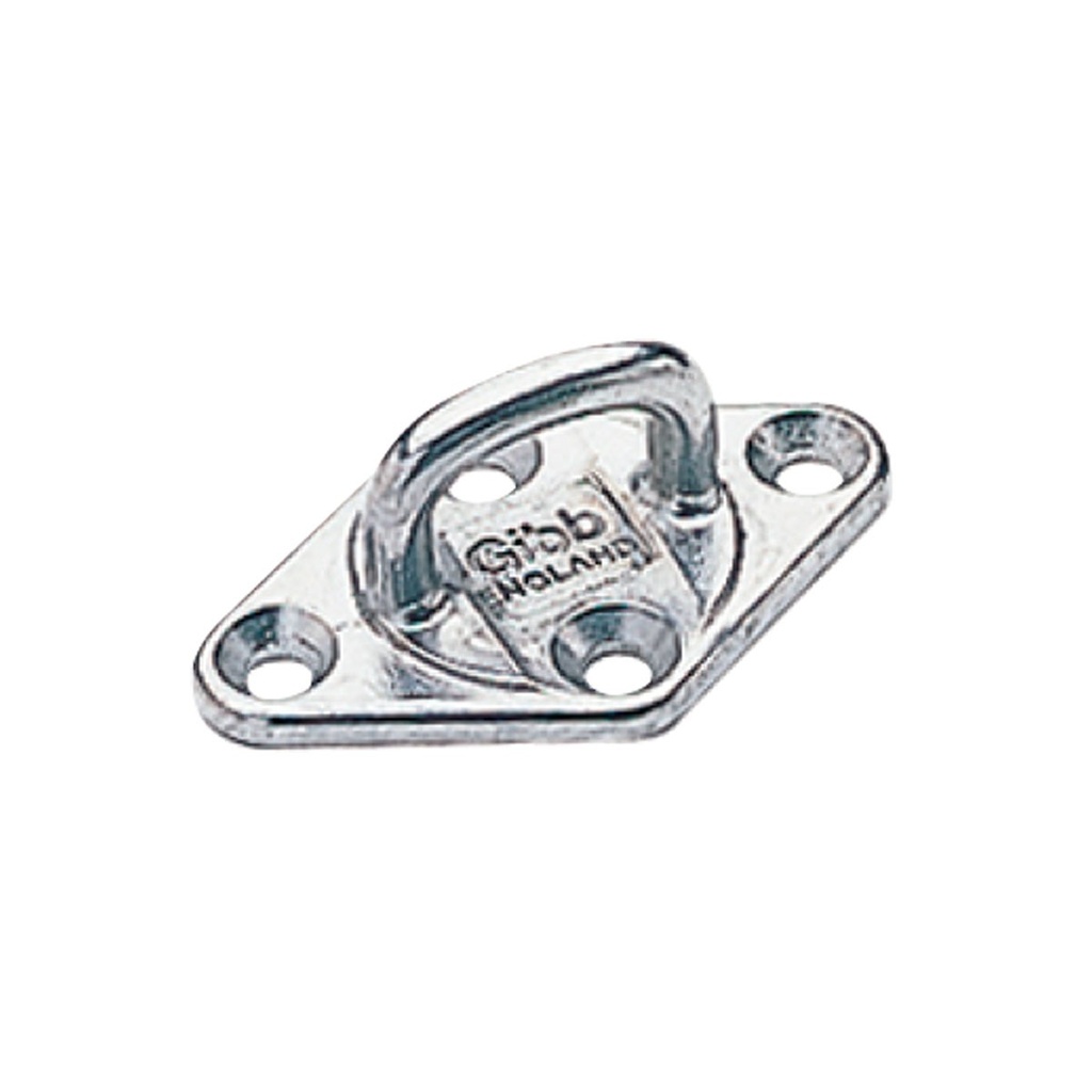 [423520-BLA] Lewmar stainless steel pad eye diamond 60 x 38 mm (423520)