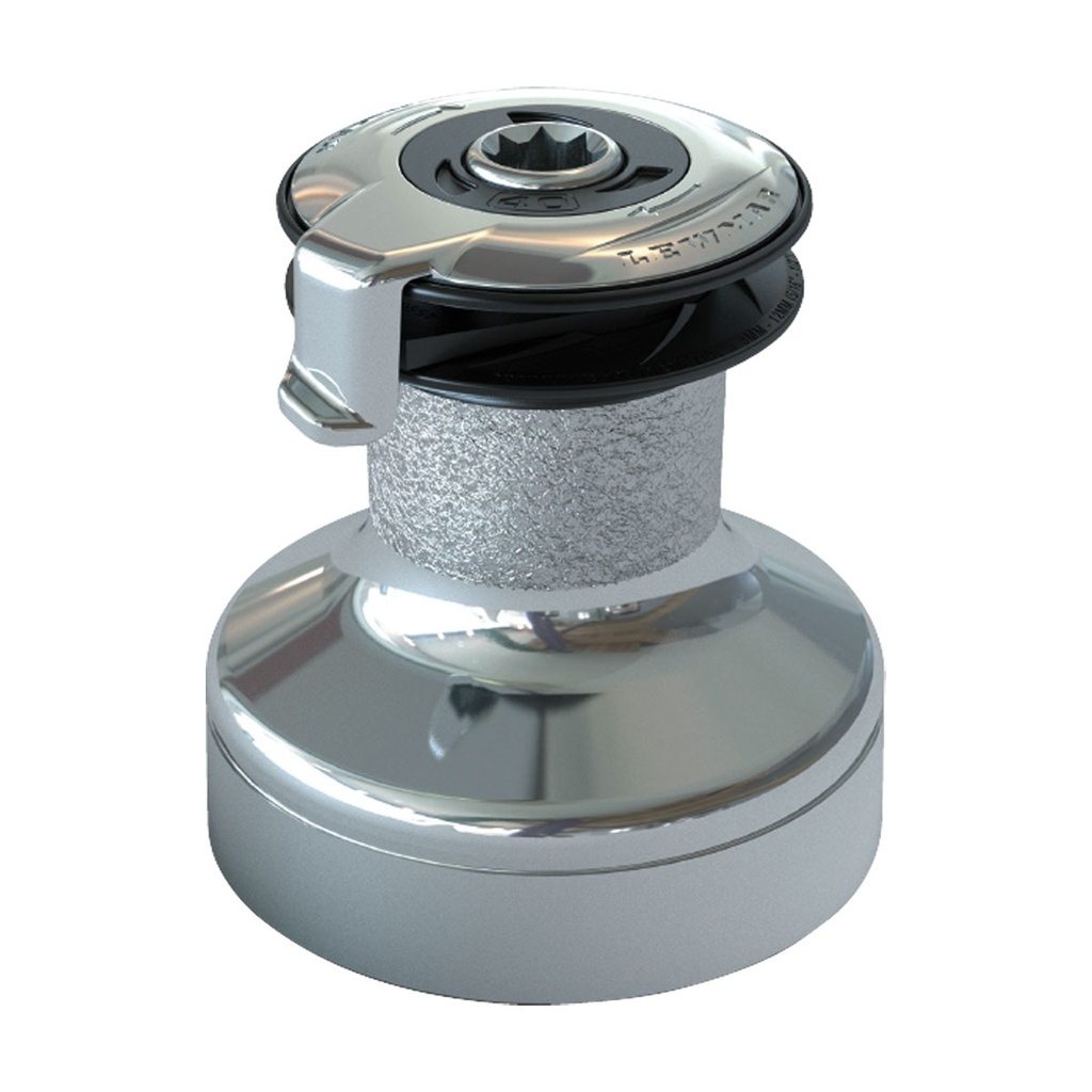 Lewmar EVO self-tailing sheet winch 55ST chrome bronze (430361)