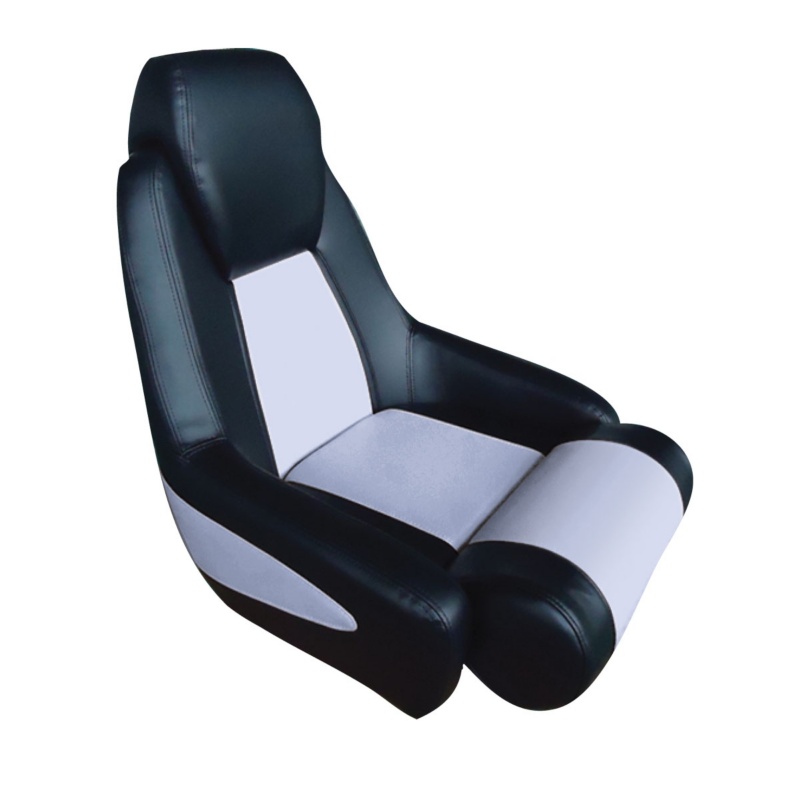 [181256-BLA] BLA JEA HIGH BACKED HELM SEAT BLACK WITH GREY TRIM VINYL (181256)