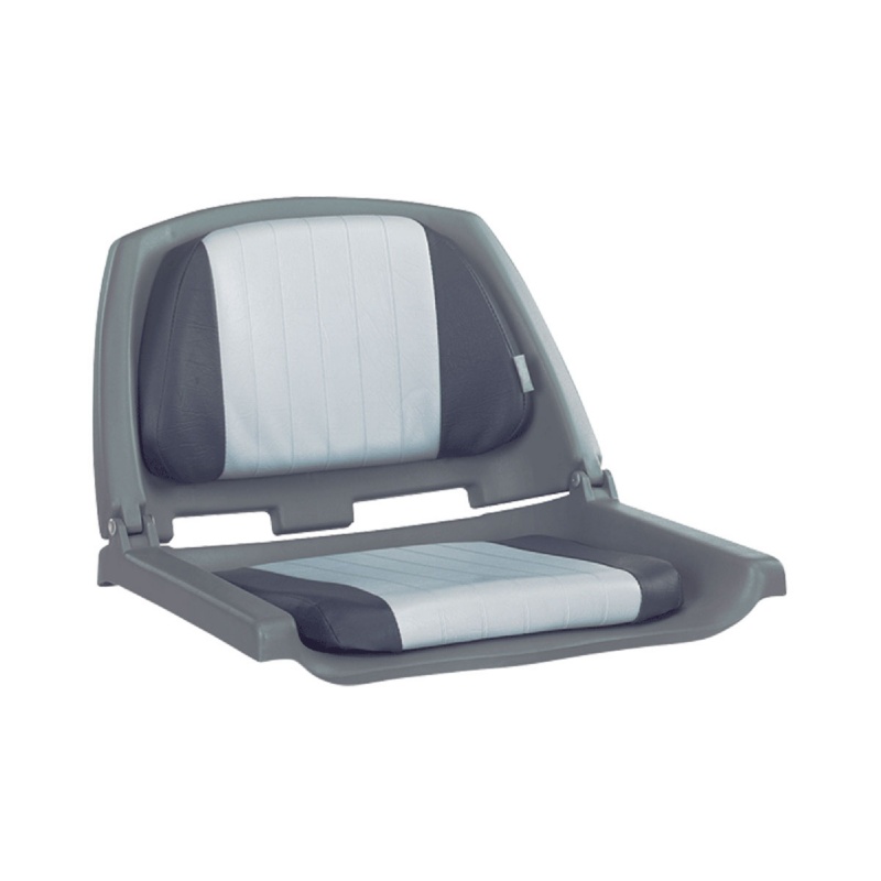 [181402-BLA] BLA CREW SEAT FOLD DOWN WITH GREY/CHARCOAL PADS (181402)