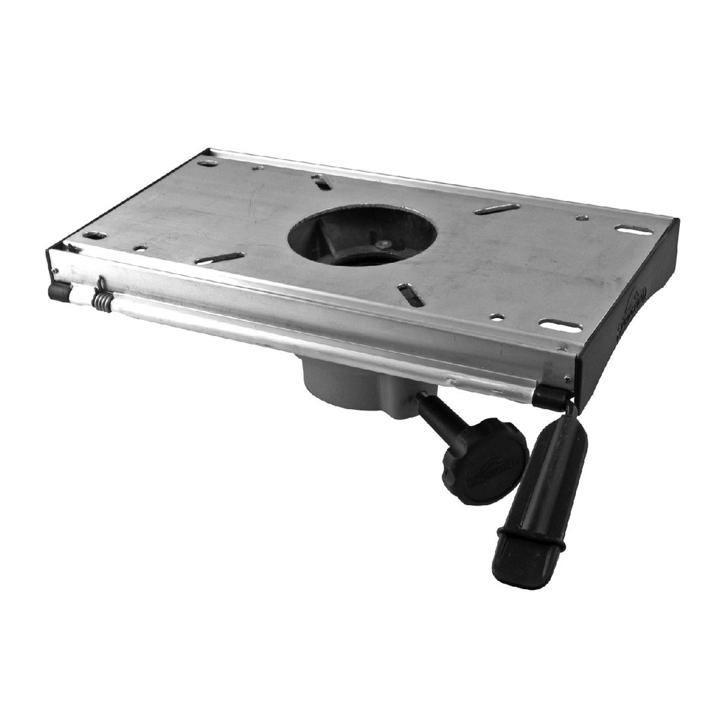 [182105-BLA] SPRINGFIELD SEAT SLIDE PEDESTAL MOUNT SUIT 73MM (182105)