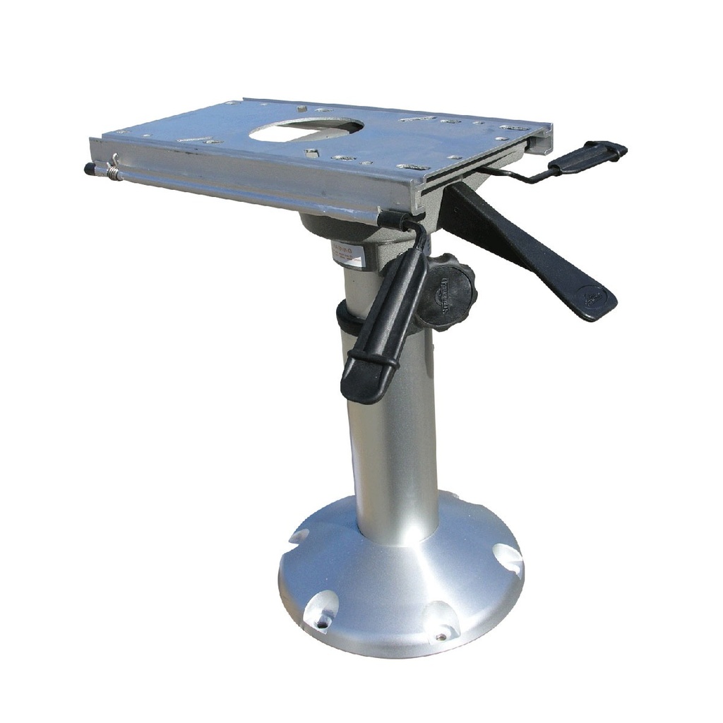[183007-BLA] SPRINGFIELD HEAVY DUTY SEAT PEDESTAL SWIVEL SLIDE ADJUSTABLE (183007)