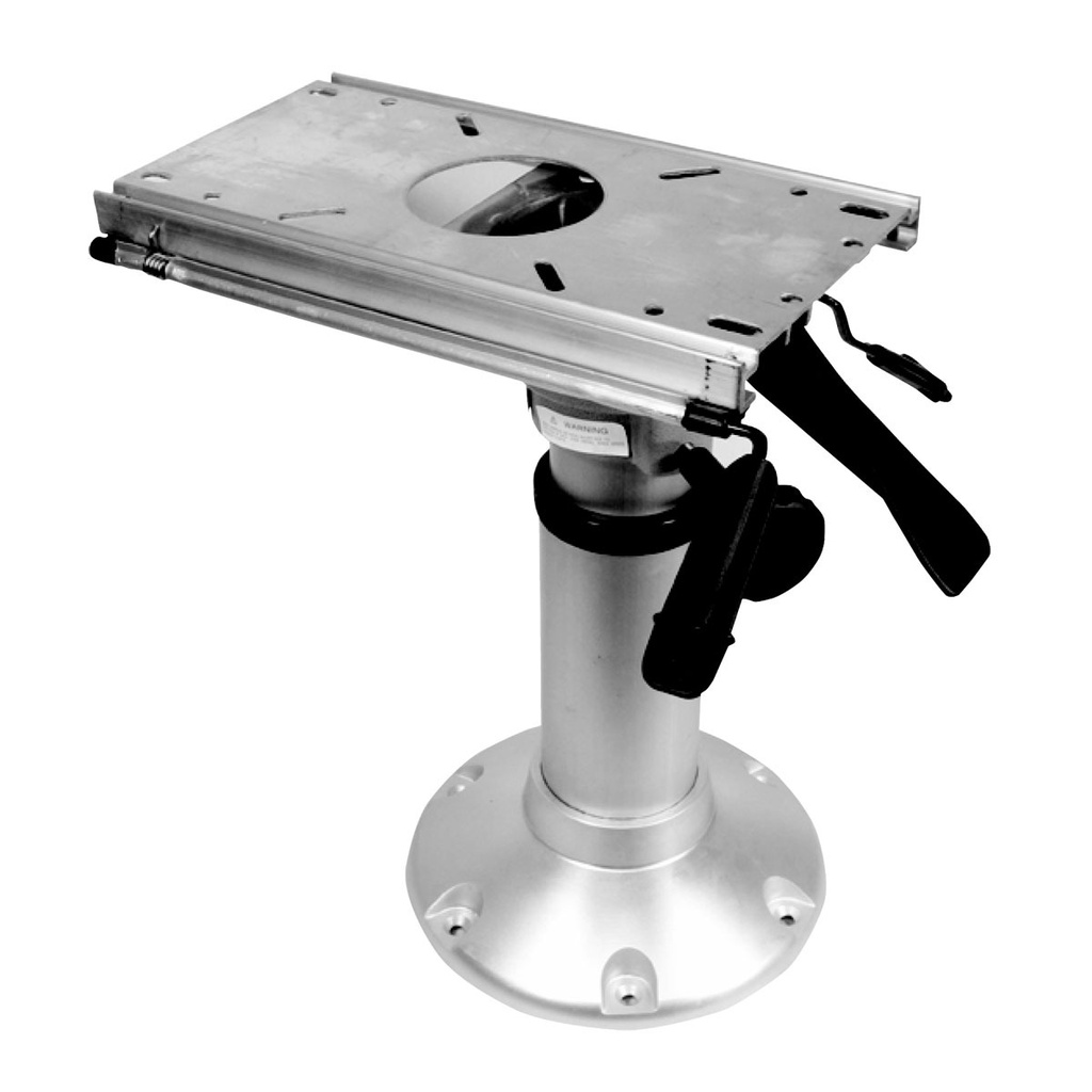 [183038-BLA] SPRINGFIELD HEAVY DUTY SEAT PEDESTAL SLIDE ADJ 380-508MM (183038)