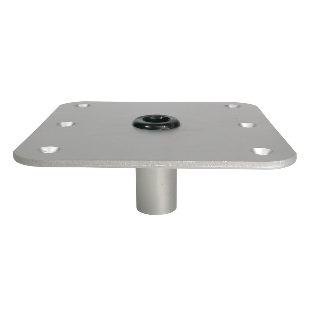 [183123-BLA] BLA PEDESTAL DECK BASE HI LOW STAINLESS STEEL 177X177MM (183123)