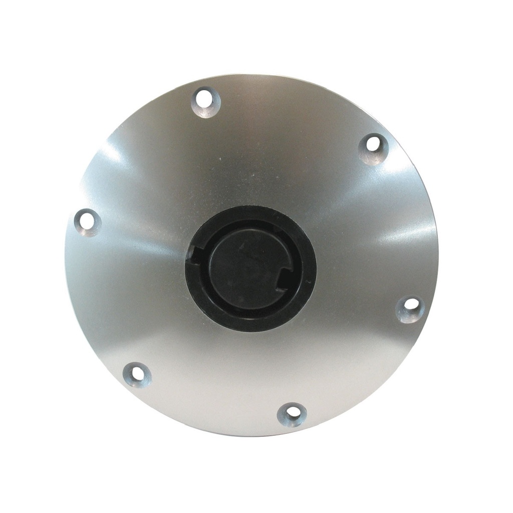 [183183-BLA] SPRINGFIELD PEDESTAL BASE PLUG IN ROUND ANODISED (183183)