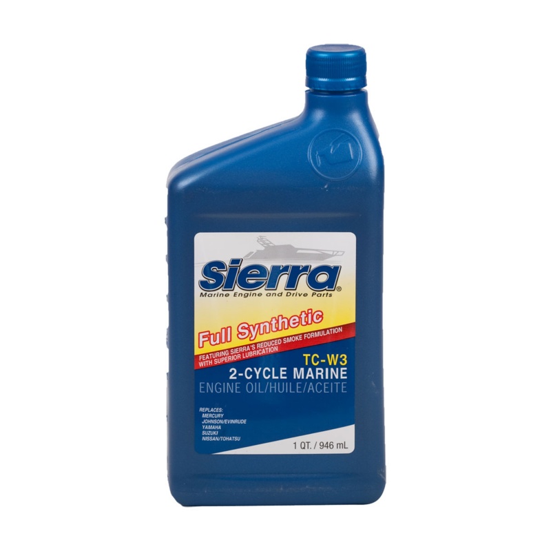[S18-9540-2-BLA] SIERRA 2 STROKE TC-W3 FULL SYN DIRECT INJECTION OIL 946ML (S18-9540-2)