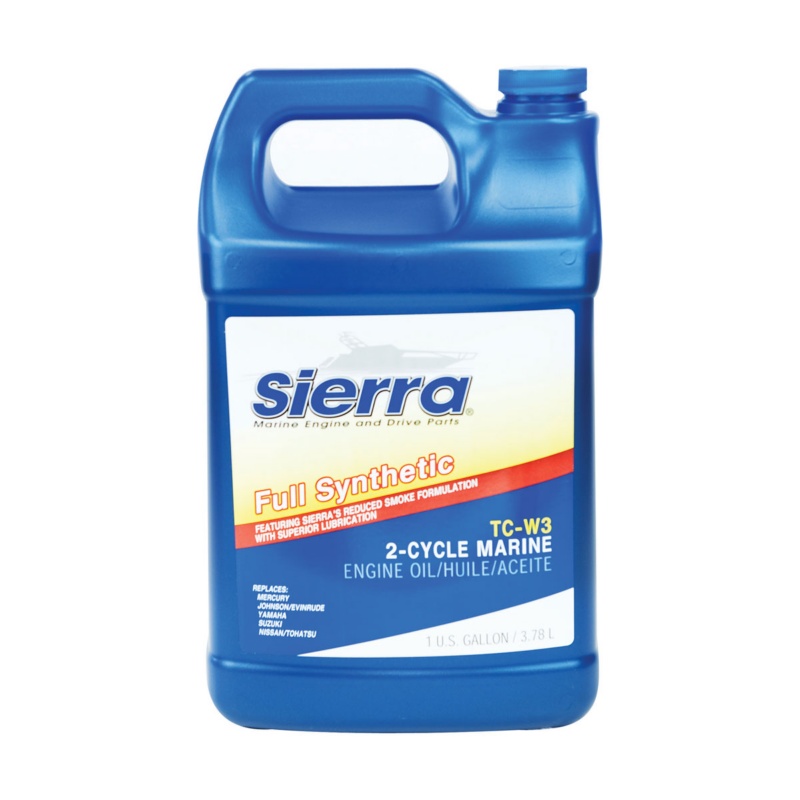[S18-9540-3-BLA] SIERRA 2 STROKE TC-W3 FULL SYN DIRECT INJECTION OIL 3.78L (S18-9540-3)