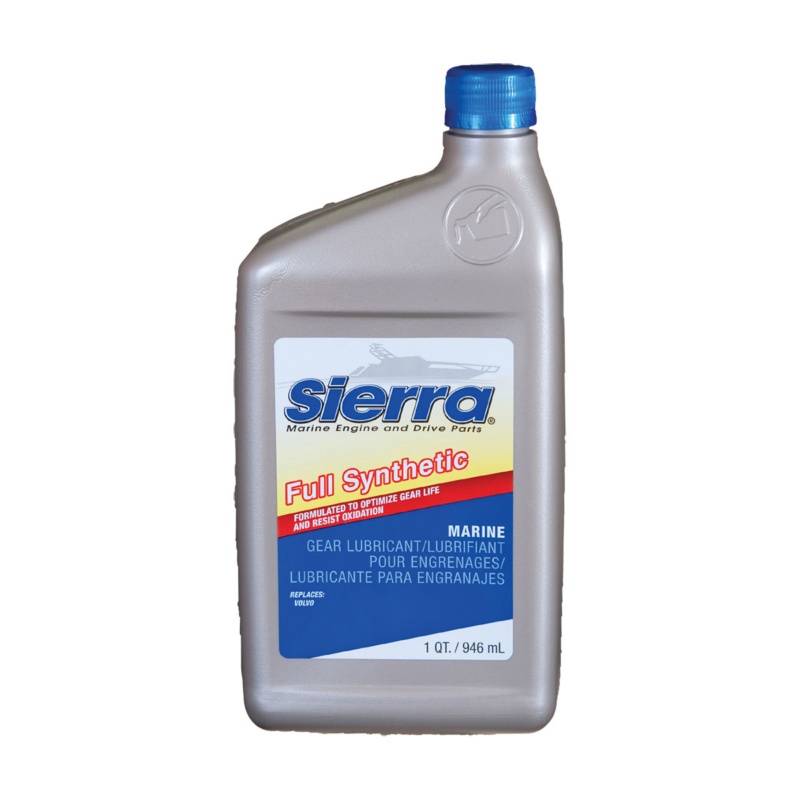 [S18-9680-2-BLA] SIERRA SYNTHETIC MARINE GEAR LUBE 946ML (S18-9680-2)