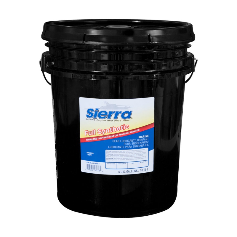 [S18-9680-5-BLA] SIERRA SYNTHETIC MARINE GEAR LUBE 18.92L (S18-9680-5)