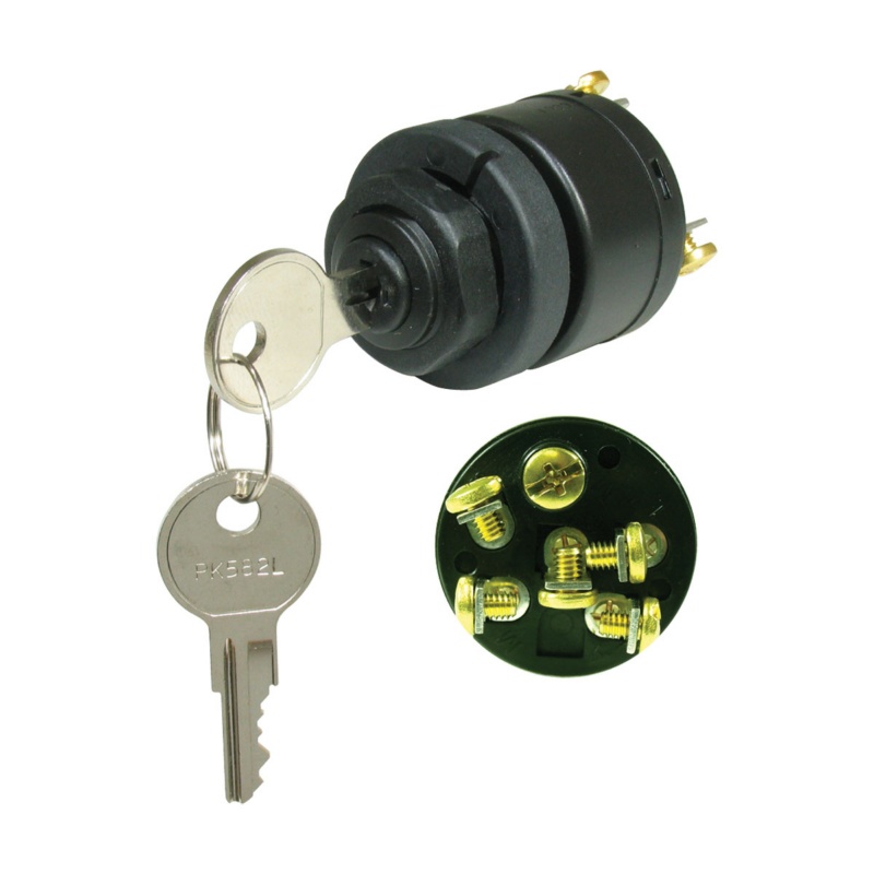 [SMP39760-BLA] SIERRA IGNITION SWITCH CHOKE OMC POLY 12V (SMP39760)
