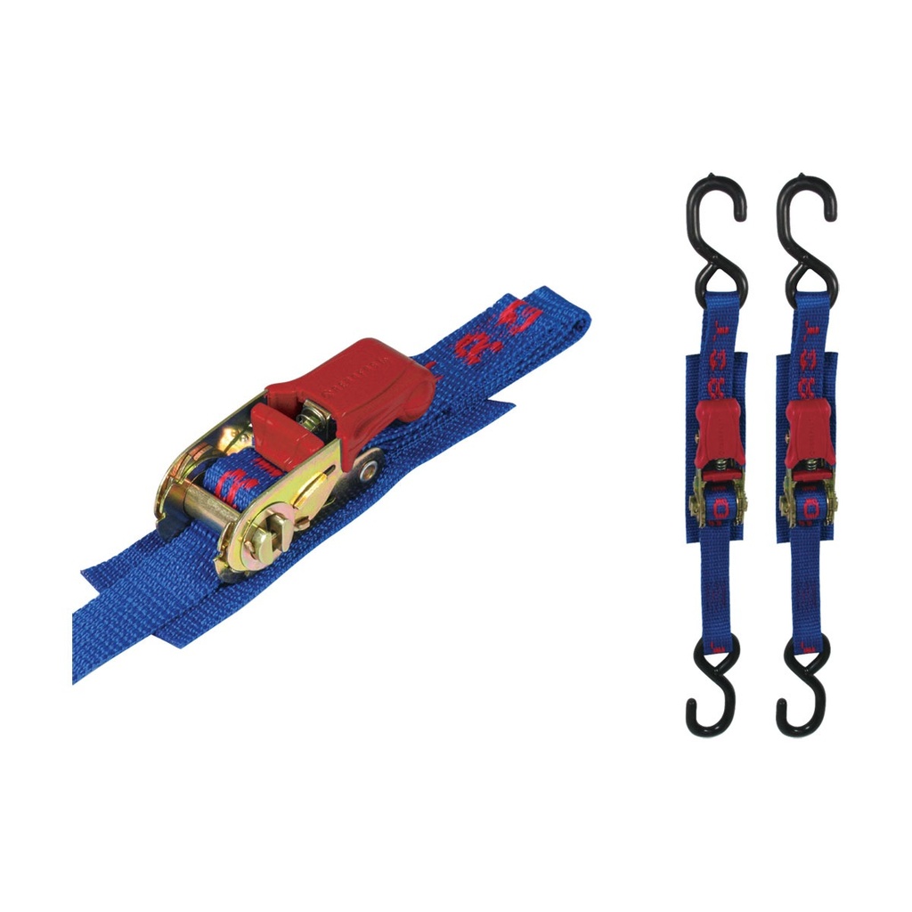 [215060-BLA] AEROFAST TIE DOWN RATCHET 25MMX1.5M S HK H/D PR (215060)