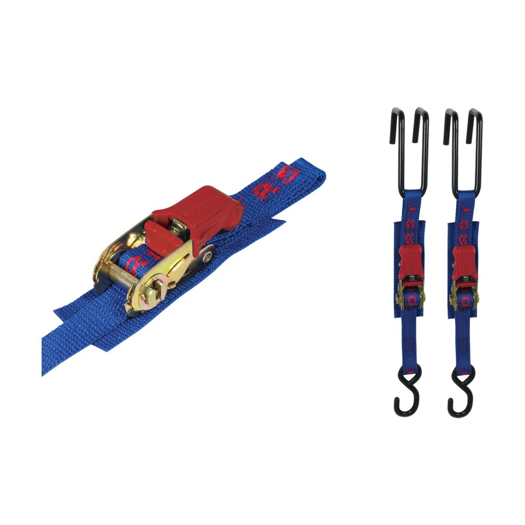 [215062-BLA] AEROFAST TIE DOWN RATCHET 25MMX1M TRNSM HK H/D PR (215062)