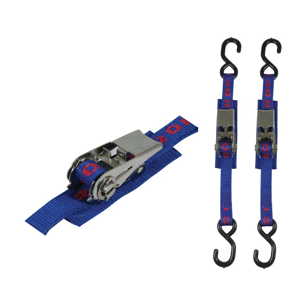 [215068-BLA] AEROFAST TIE DOWN RATCHET 25MMX1.5M H/D S/S PR (215068)