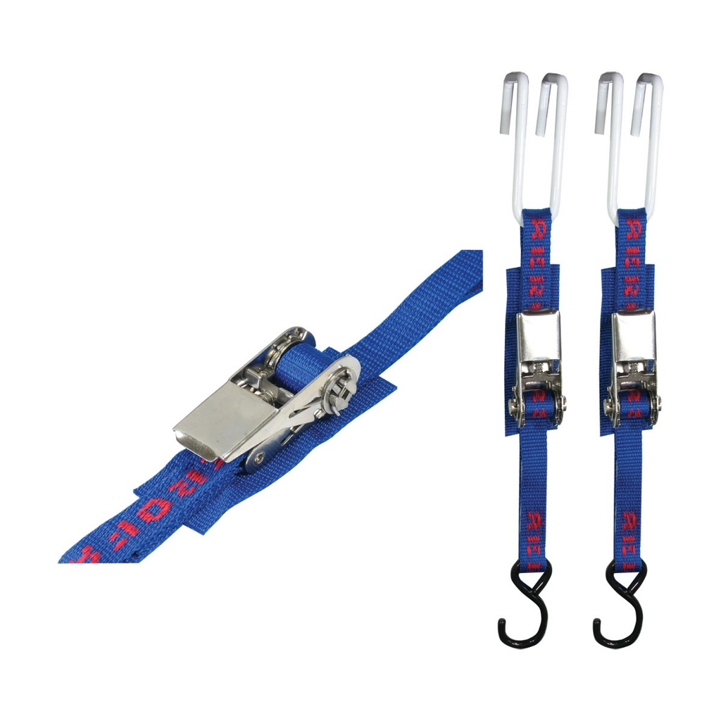 [215070-BLA] AEROFAST TIE DOWN RATCHET 25MMX1M TR HK H/D SS PR (215070)