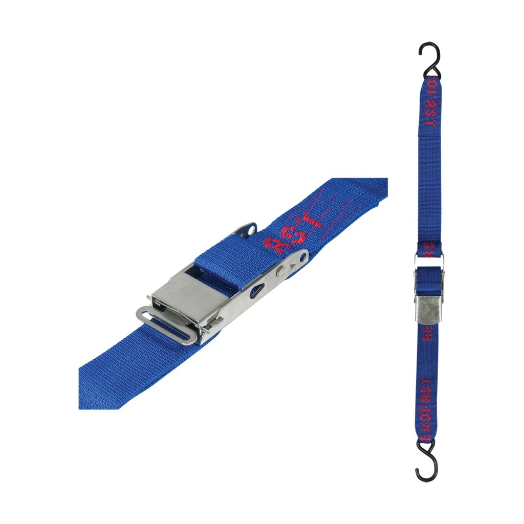 [215080-BLA] AEROFAST TIE DOWN LEVER 50MMX6M S HOOKS L/D (215080)