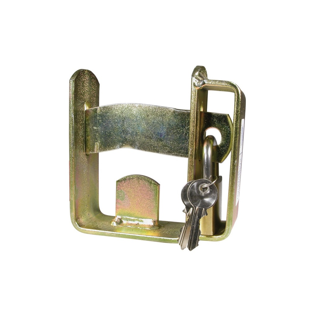 [215204-BLA] BLA TRAILER COUPLING LOCK SMALL WITH PAD (215204)