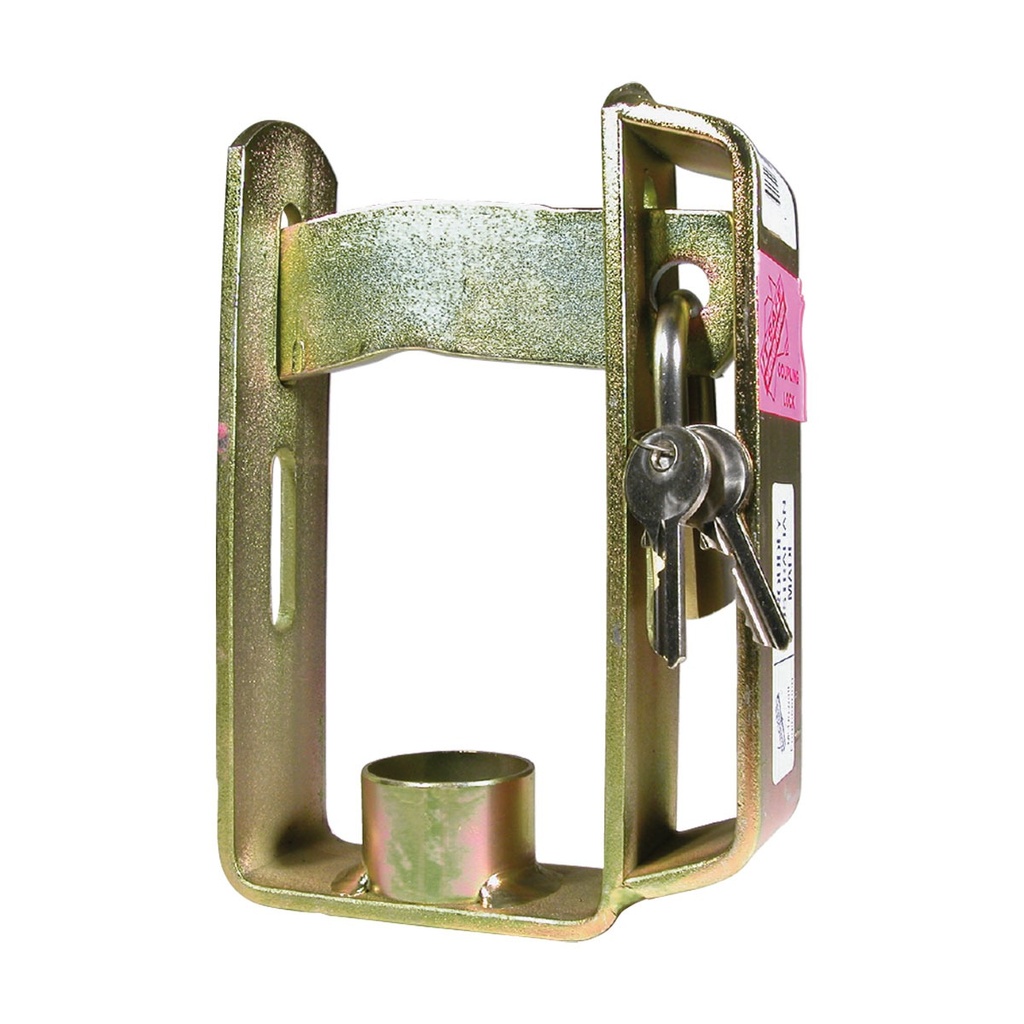 [215206-BLA] BLA TRAILER COUPLING LOCK LARGE WITH PAD (215206)