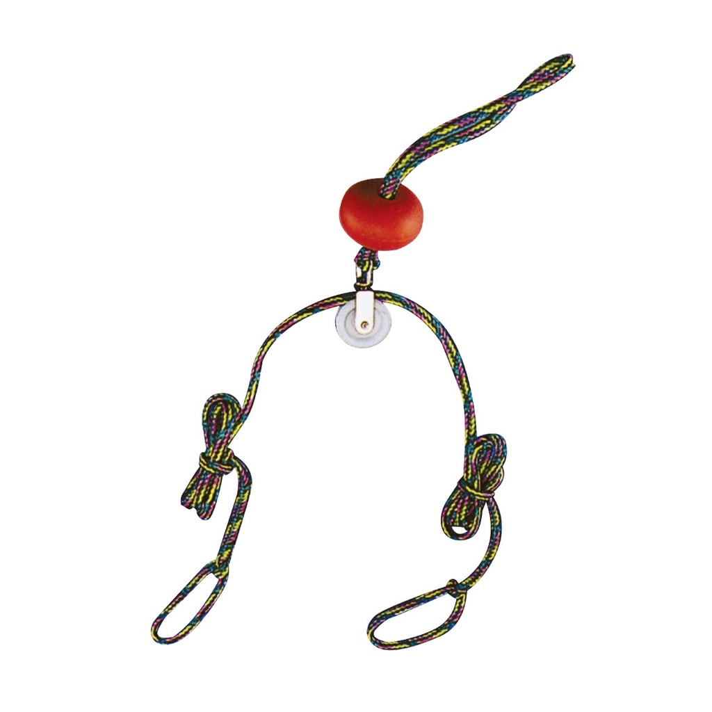 [501536-BLA] TREM TOW BRIDLE WITH PULLEY PLASTIC FLOAT (501536)