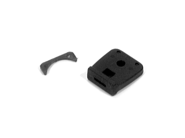 [90468A 1] BLACK PLASTIC KEY COVER Fits most ignition switch keys (90468A1)