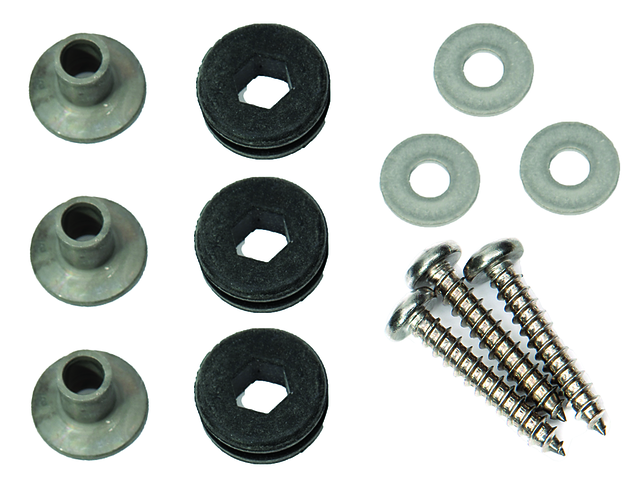 [56 820386A85] HARDWARE BAG ASSEMBLY Legacy Command Module Mounting Kit - Rubber Isolation System (820386A85)